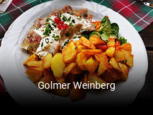 Golmer Weinberg online reservieren