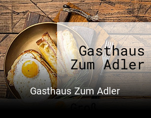 Gasthaus Zum Adler online reservieren