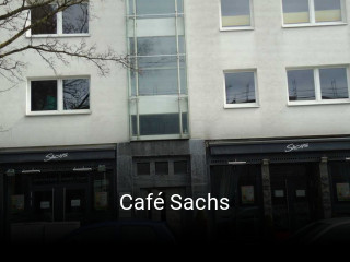 Jetzt bei Café Sachs einen Tisch reservieren