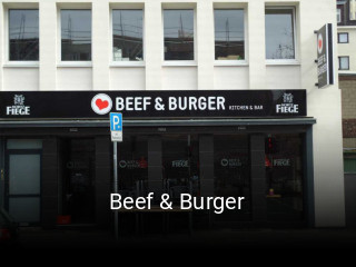 Beef & Burger reservieren
