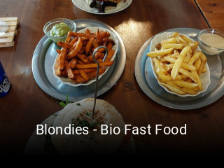 Jetzt bei Blondies - Bio Fast Food einen Tisch reservieren