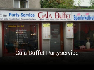 Jetzt bei Gala Buffet Partyservice einen Tisch reservieren