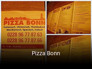 Jetzt bei Pizza Bonn einen Tisch reservieren