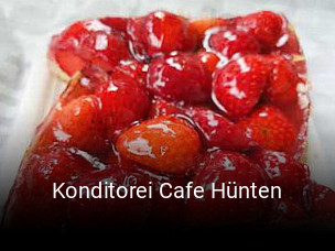 Jetzt bei Konditorei Cafe Hünten einen Tisch reservieren