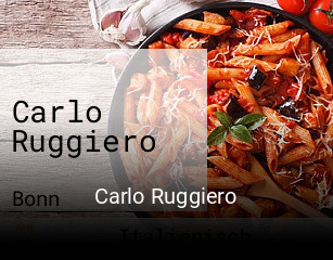 Jetzt bei Carlo Ruggiero einen Tisch reservieren