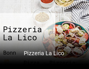 Jetzt bei Pizzeria La Lico einen Tisch reservieren