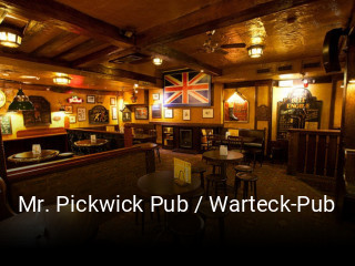Jetzt bei Mr. Pickwick Pub / Warteck-Pub einen Tisch reservieren