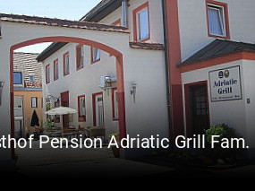 Gasthof Pension Adriatic Grill Fam. Slisko online reservieren