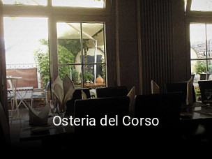Jetzt bei Osteria del Corso einen Tisch reservieren