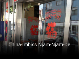 Jetzt bei China-Imbiss Njam-Njam-De einen Tisch reservieren