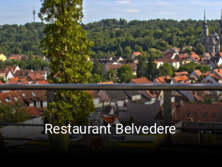 Restaurant Belvedere tisch reservieren