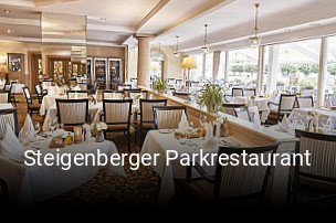 Jetzt bei Steigenberger Parkrestaurant einen Tisch reservieren