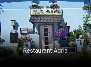 Jetzt bei Restaurant Adria einen Tisch reservieren