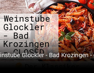 Weinstube Glockler - Bad Krozingen - CLOSED tisch reservieren