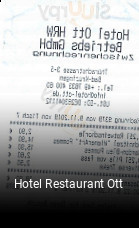 Hotel Restaurant Ott tisch buchen