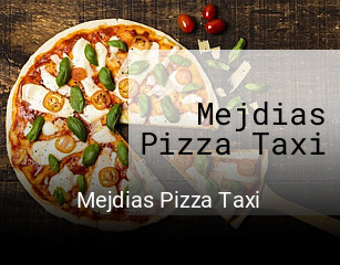 Mejdias Pizza Taxi tisch reservieren