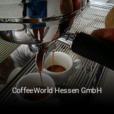 CoffeeWorld Hessen GmbH tisch reservieren