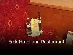 Erck Hotel and Restaurant reservieren