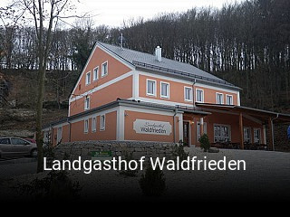 Landgasthof Waldfrieden reservieren