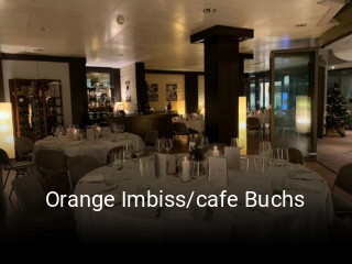 Orange Imbiss/cafe Buchs tisch buchen