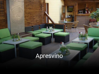 Jetzt bei Apresvino einen Tisch reservieren