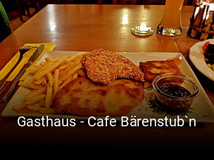 Jetzt bei Gasthaus - Cafe Bärenstub`n einen Tisch reservieren