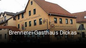 Brennerei-Gasthaus Dickas tisch buchen