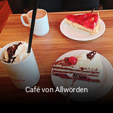 Café von Allwörden tisch reservieren