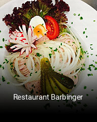 Restaurant Barbinger tisch reservieren