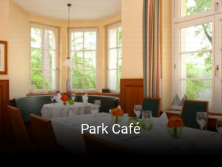 Park Café tisch reservieren