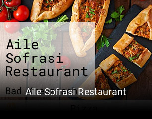 Jetzt bei Aile Sofrasi Restaurant einen Tisch reservieren
