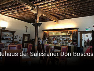 Gästehaus der Salesianer Don Boscos Kloster Benediktbeuern tisch buchen