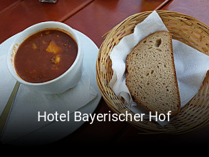 Jetzt bei Hotel Bayerischer Hof einen Tisch reservieren