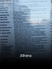 Athena tisch buchen