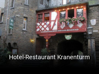 Hotel-Restaurant Kranenturm tisch reservieren