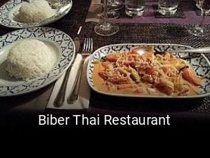 Biber Thai Restaurant reservieren