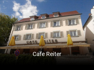 Cafe Reiter tisch buchen