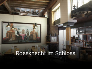 Rossknecht im Schloss online reservieren