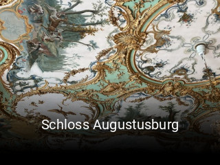 Schloss Augustusburg tisch buchen