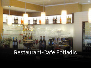 Jetzt bei Restaurant-Cafe Fotiadis einen Tisch reservieren