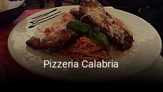 Pizzeria Calabria online reservieren