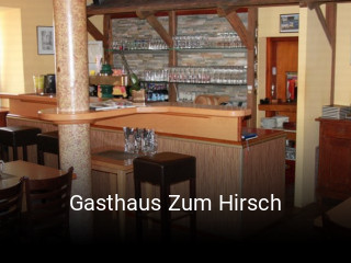Gasthaus Zum Hirsch tisch buchen