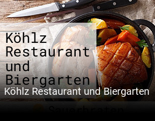 Köhlz Restaurant und Biergarten online reservieren
