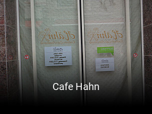 Jetzt bei Cafe Hahn einen Tisch reservieren