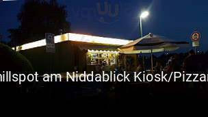 Chillspot am Niddablick Kiosk/Pizzaria reservieren