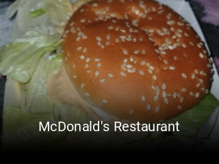 McDonald's Restaurant online reservieren
