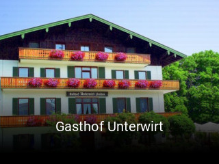 Gasthof Unterwirt online reservieren