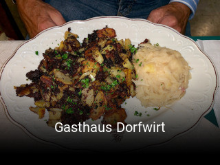 Gasthaus Dorfwirt online reservieren