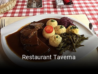 Jetzt bei Restaurant Taverna einen Tisch reservieren