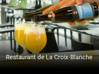 Restaurant de La Croix-Blanche tisch buchen